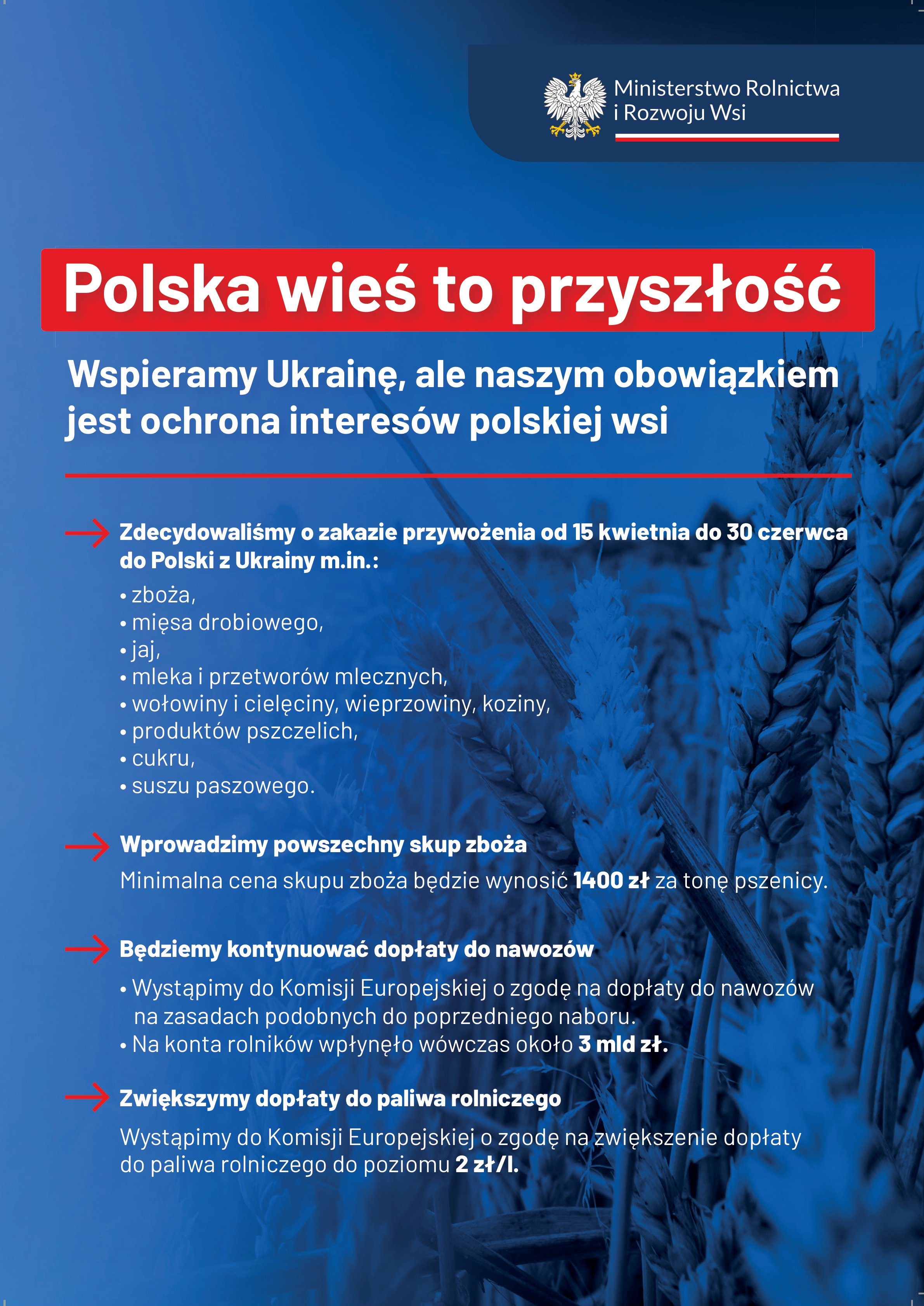 plakat polska wieś